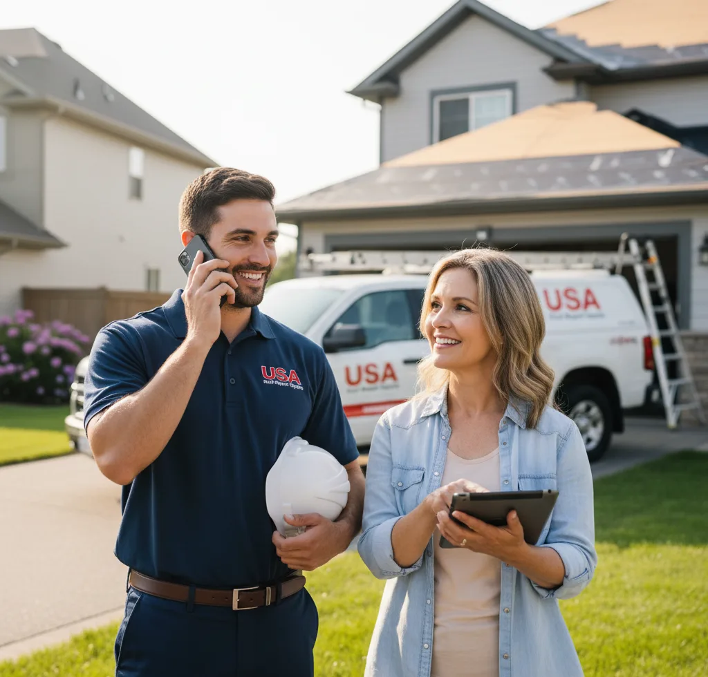 USA Roof Repair Experts customer support in Hampton